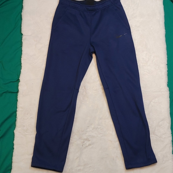 NWT MEN'S NIKE BLUE VOID NAVY THERMAL PANTS US 3XL - Picture 2 of 11